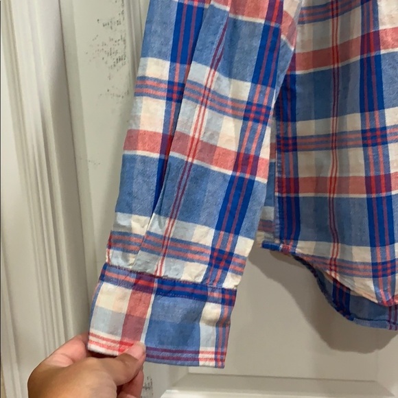 American Eagle Seriously Soft Plaid Shirt M - Picture 4 of 6